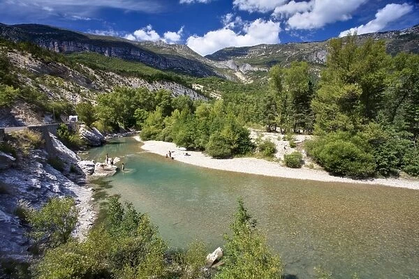 River Verdon, Gorge Du Verdon, Provence, France, Europe