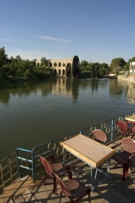 Framed Print : Riverside restaurant Framed Print : Riverside restaurant