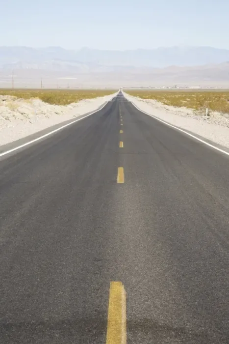 Framed Print : Empty road Framed Print : Empty road