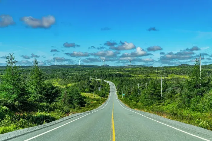 Framed Print : Road through the Avalon Wilderness, Newfoundland, Canada, North America Framed Print : Road through the Avalon Wilderness, Newfoundland, Canada, North America