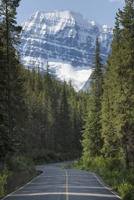 Framed Print : Road to Mount Edith Cavell, Jasper National Park, UNESCO World Heritage Site Framed Print : Road to Mount Edith Cavell, Jasper National Park, UNESCO World Heritage Site