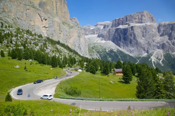 Framed Print : Road, Sella Pass, Trento and Bolzano Provinces, Italian Dolomites, Italy, Europe Framed Print : Road, Sella Pass, Trento and Bolzano Provinces, Italian Dolomites, Italy, Europe