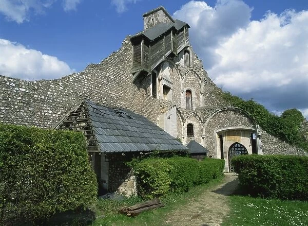 Robert the Devils Castle in the Seine valley near Rouen, in Seine Maritime