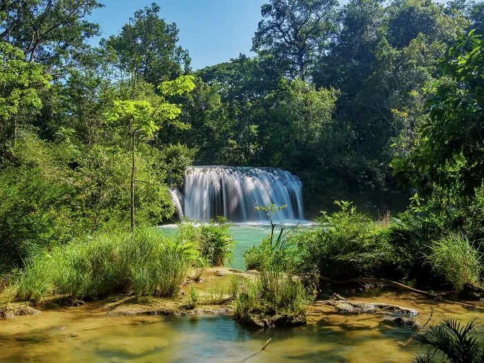 Framed Print : Roberto Barrios Waterfalls, Chiapas State, Mexico Framed Print : Roberto Barrios Waterfalls, Chiapas State, Mexico