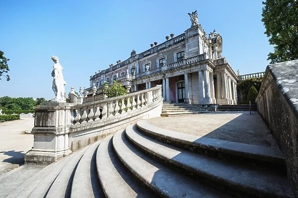 Robilion Pavilion, Royal Summer Palace of Queluz, Lisbon, Portugal, Europe