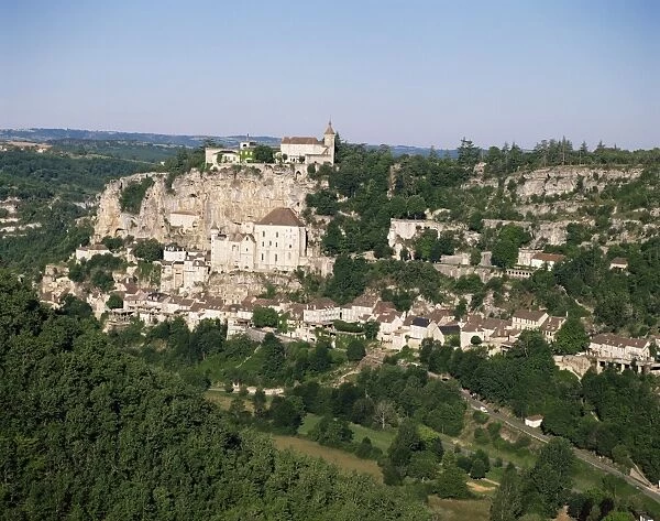 Rocamadour, Dordogne, Midi-Pyrenees, France, Europe