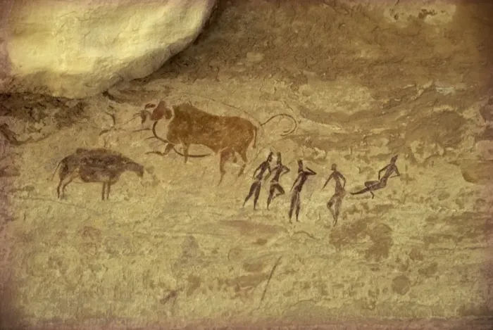 Framed Print : Rock art on the Tassili plateau, Jabban, Sahara, Algeria, North Africa, Africa Framed Print : Rock art on the Tassili plateau, Jabban, Sahara, Algeria, North Africa, Africa