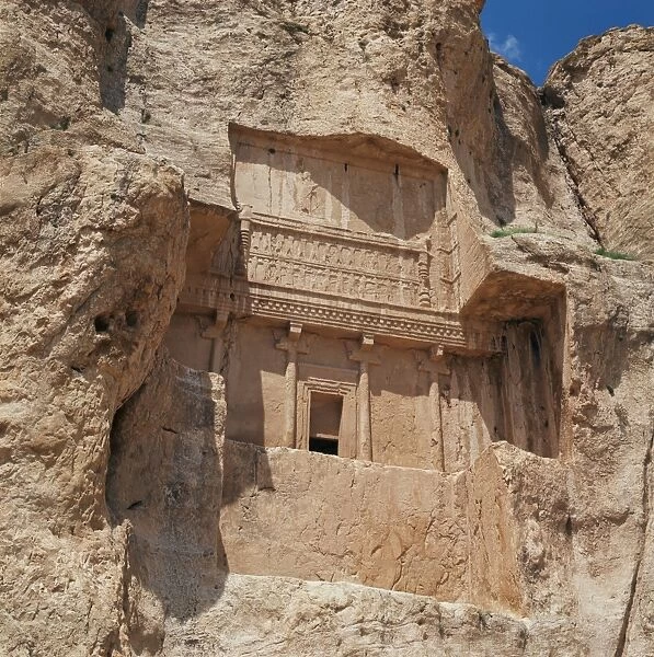 Rock cut tomb of Xerxes