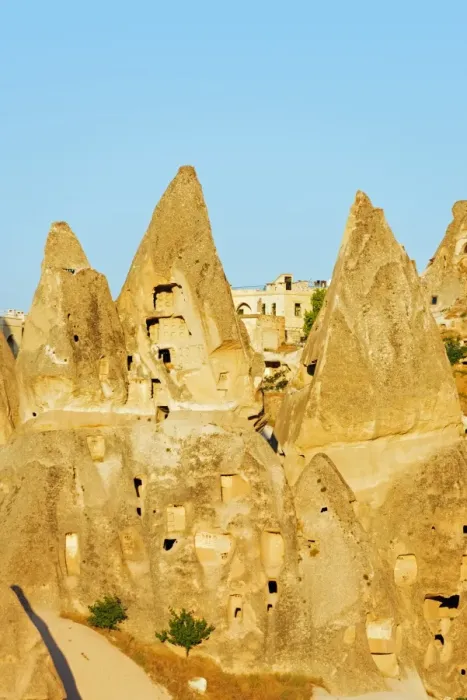 Framed Print : Rock-cut topography at Uchisar, UNESCO World Heritage Site, Cappadocia, Anatolia Framed Print : Rock-cut topography at Uchisar, UNESCO World Heritage Site, Cappadocia, Anatolia