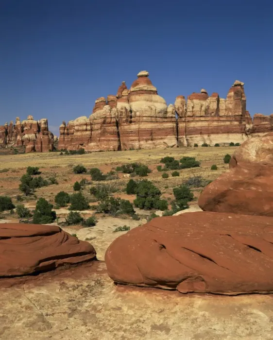Framed Print : Rock formation in Canyonlands National Park Framed Print : Rock formation in Canyonlands National Park