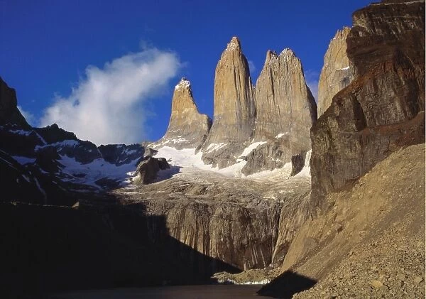 Rock Formation at Tierra Del Fuego Natioanl park, Chile, Latin America