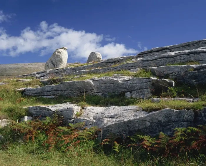 Framed Print : Rock formations of The Burren Framed Print : Rock formations of The Burren