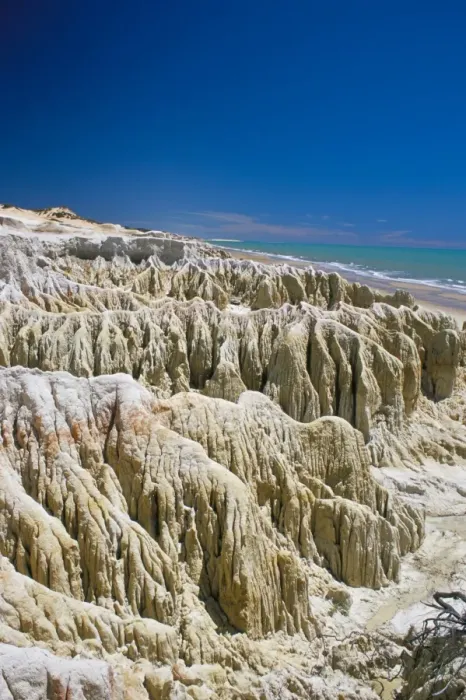 Framed Print : Rock formations and coastline near Canoa Quebrada, Canoa Quedrada, Ceara Framed Print : Rock formations and coastline near Canoa Quebrada, Canoa Quedrada, Ceara