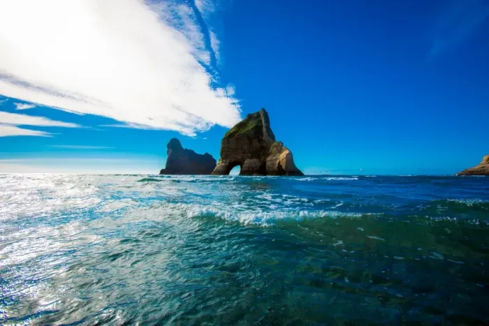 Framed Print : Rock Formations in Golden Bay, Tasman Region, South Island, New Zealand, Pacific Framed Print : Rock Formations in Golden Bay, Tasman Region, South Island, New Zealand, Pacific
