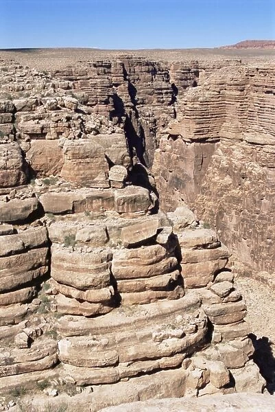 Rock formations near the Grand Canyon