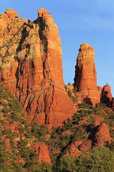 Rock formations in Sedona, Arizona, United States of America, North America