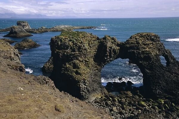 Rock formations of the west coast