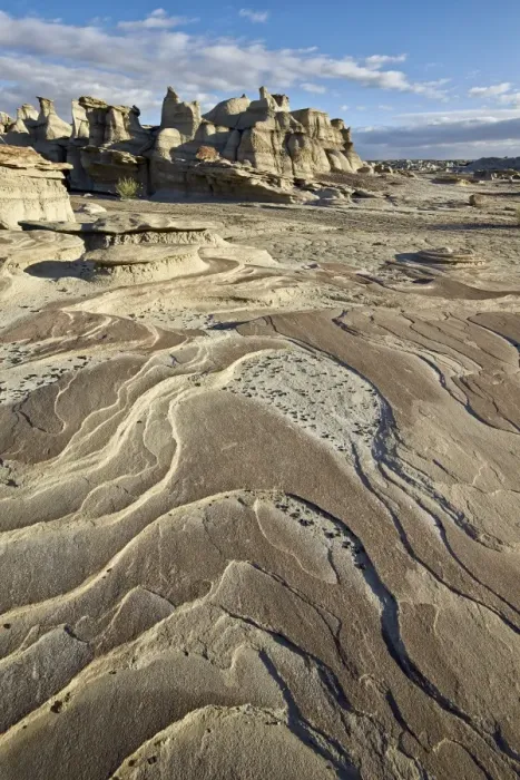 Framed Print : Rock layers in the badlands, Bisti Wilderness, New Mexico, United States of America, North America Framed Print : Rock layers in the badlands, Bisti Wilderness, New Mexico, United States of America, North America