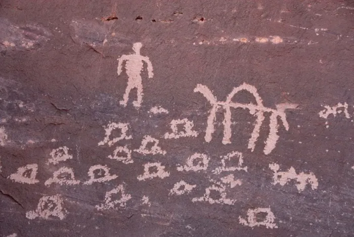Framed Print : Rock paintings at Inchalt, Ghat, Akakus, Libya, North Africa, Africa Framed Print : Rock paintings at Inchalt, Ghat, Akakus, Libya, North Africa, Africa