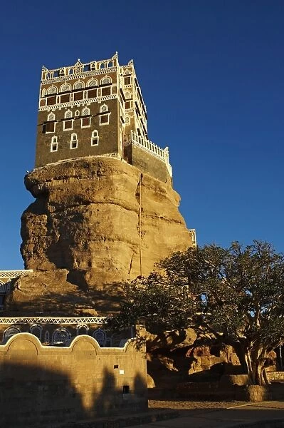 Rock Palace (Dar Al Hajar), Wadi Dhar, Yemen, Middle East