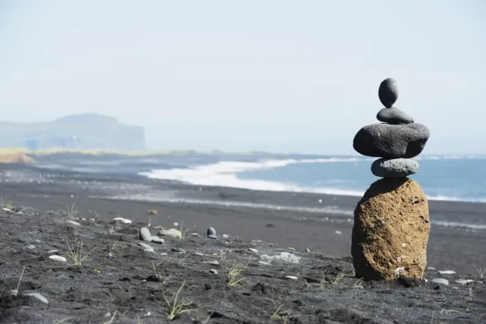 Framed Print : Rock piles and coastal scenery, Vik, Southern Region, Iceland, Polar Regions Framed Print : Rock piles and coastal scenery, Vik, Southern Region, Iceland, Polar Regions