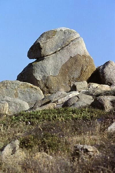 Rocks, island of Sardinia