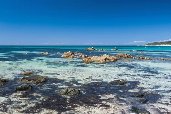 Rocky cliffs on Shelley Cove near Eagle Bay, Western Australia, Australia, Pacific