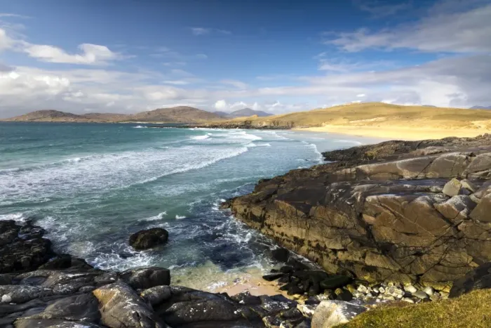 Framed Print : Rocky shoreline on west coast of Isle of Harris, Outer Hebrides, Scotland, United Kingdom Framed Print : Rocky shoreline on west coast of Isle of Harris, Outer Hebrides, Scotland, United Kingdom