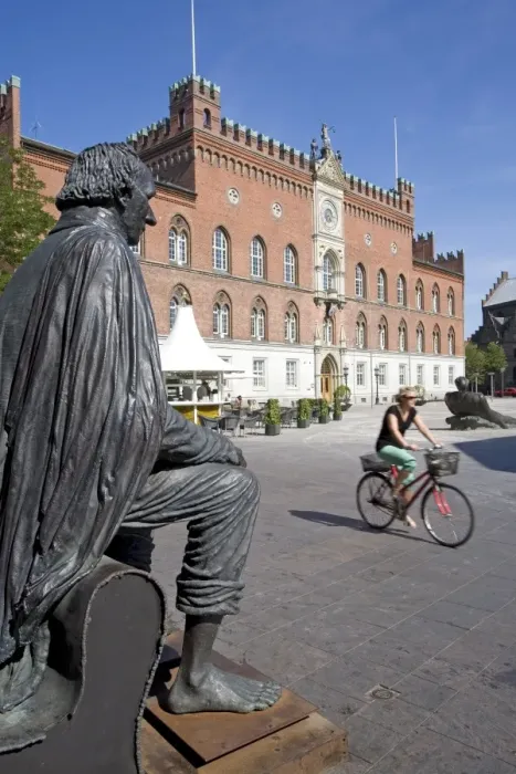 Framed Print : Roedhus, Hans Christian Andersen statue, Odense, Funen, Denmark, Scandinavia, Europe Framed Print : Roedhus, Hans Christian Andersen statue, Odense, Funen, Denmark, Scandinavia, Europe