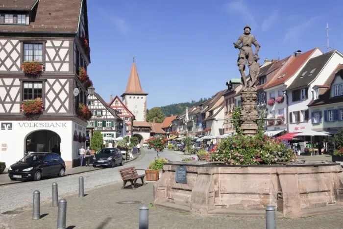 Framed Print : Rohrbrunnen fountain and Oberturm Tower, Gengenbach, Kinzigtal Valley, Black Forest, Baden Wurttemberg, Germany, Europe Framed Print : Rohrbrunnen fountain and Oberturm Tower, Gengenbach, Kinzigtal Valley, Black Forest, Baden Wurttemberg, Germany, Europe