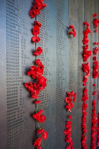 Roll of Honour at the Australian War Memorial, Canberra, Australian Capital Territory, Australia, Pacific
