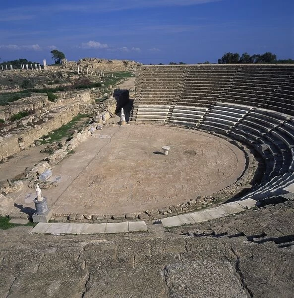Roman amphitheatre built in reign of Augustus in the 1st century AD, capacity 15000