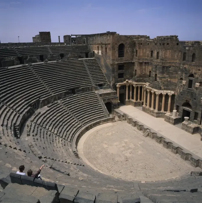 Framed Print : The Roman amphitheatre dating from the 2nd century AD Framed Print : The Roman amphitheatre dating from the 2nd century AD