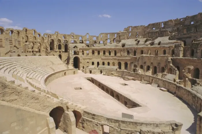 Framed Print : Roman amphitheatre of El Djem Framed Print : Roman amphitheatre of El Djem