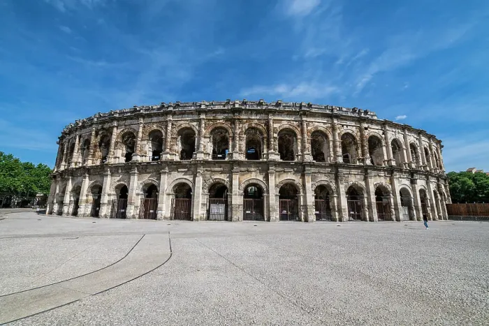 Framed Print : Roman amphitheatre, Nimes, Gard, Occitania, France, Europe Framed Print : Roman amphitheatre, Nimes, Gard, Occitania, France, Europe
