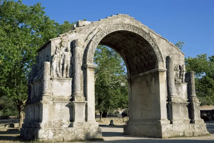 Framed Print : Roman arch, St. Remy de Provence, Vaucluse, Provence, France, Europe