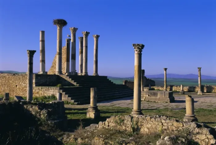 Framed Print : Roman archaeological site Framed Print : Roman archaeological site