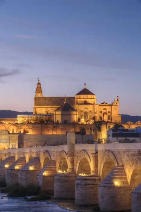 Framed Print : Roman Bridge in foreground and The Great Mosque (Mesquita) and Cathedral of Cordoba Framed Print : Roman Bridge in foreground and The Great Mosque (Mesquita) and Cathedral of Cordoba