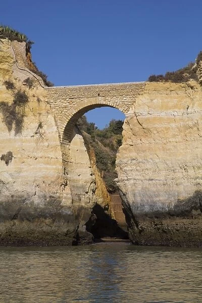 Roman Bridge, near Lagos, Algarve, Portugal, Europe