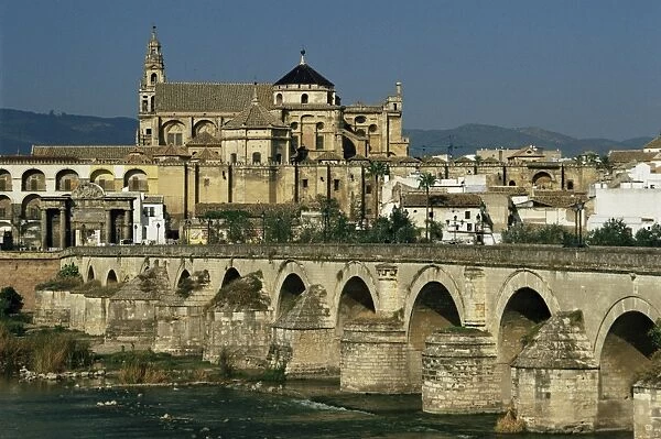 Roman bridge across the Rio Guadalquivir