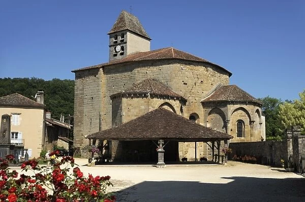 Roman Byzantine church of St. John the Baptist, St. Jean de Cole, Dordogne