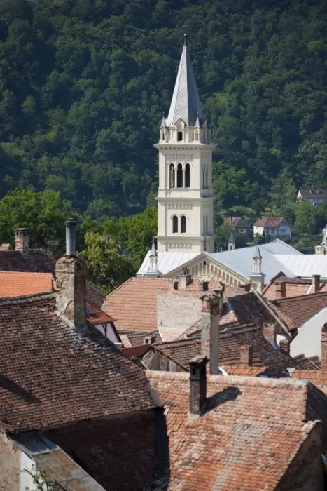 Framed Print : Roman Catholic church, Sighisoara, UNESCO World Heritage Site, Transylvania Framed Print : Roman Catholic church, Sighisoara, UNESCO World Heritage Site, Transylvania