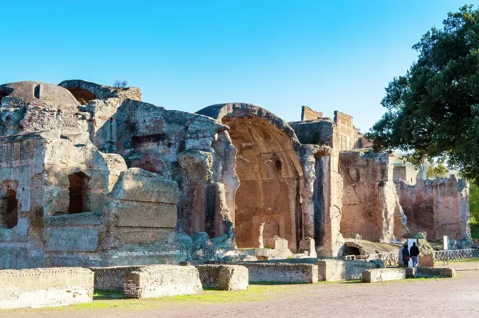 Framed Print : Roman Great Baths, Hadrian's Villa, UNESCO World Heritage Site, Tivoli, Province of Rome, Latium (Lazio), Italy, Europe Framed Print : Roman Great Baths, Hadrian's Villa, UNESCO World Heritage Site, Tivoli, Province of Rome, Latium (Lazio), Italy, Europe