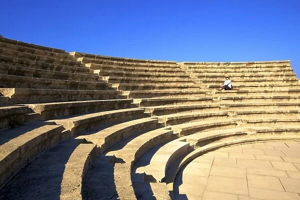 Roman Odeon, Kato Paphos Archaeological Park, UNESCO World Heritage Site, Paphos