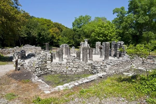 The Roman ruins of Butrint, UNESCO World Heritage Site, Albania, Europe
