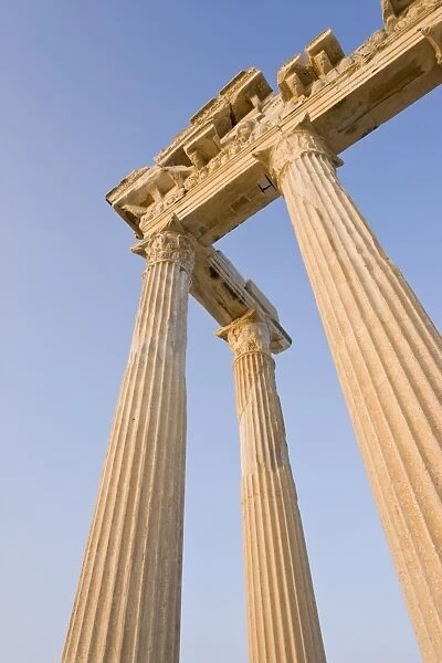 Roman ruins of the Temple of Apollo, Side, Anatalya Province, Anatolia