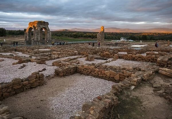 Roman site of Caparra, Caceres, Extremadura, Spain, Europe