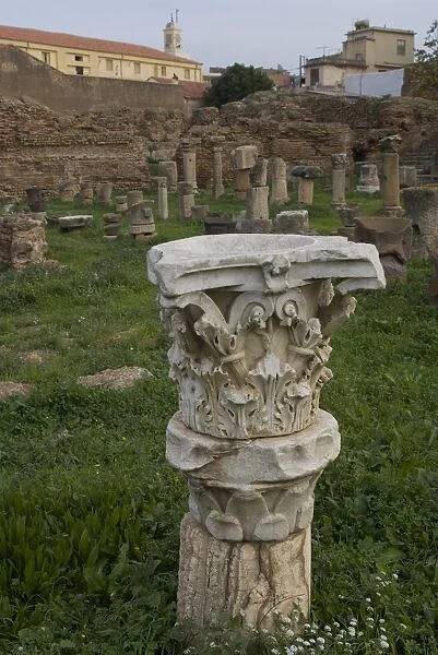 Roman site of Cherchell, buried under the new city, Cherchell, Algeria