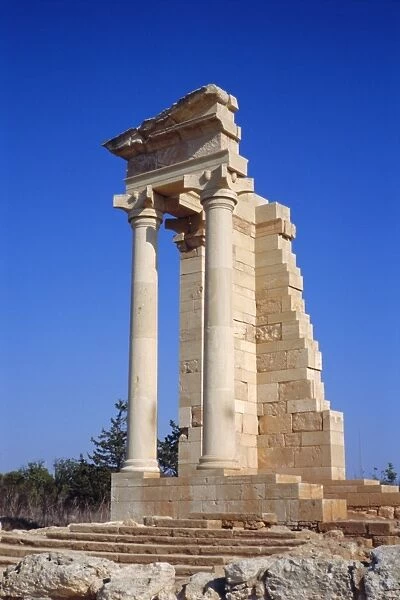 Roman Temple of Apollo, Kourion, Cyprus, Europe
