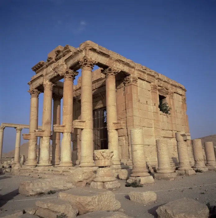 Framed Print : Roman temple of Baal-Shamine Framed Print : Roman temple of Baal-Shamine